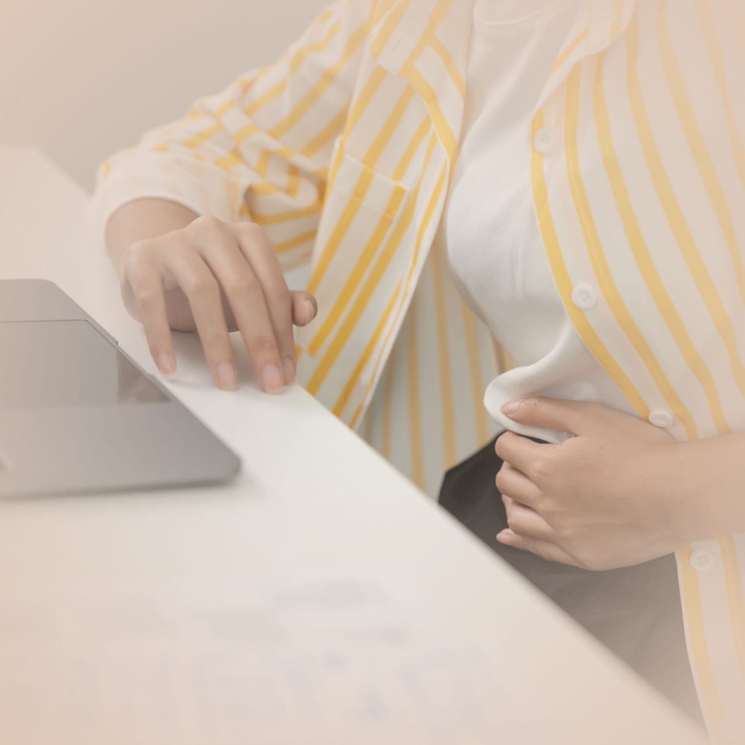 Vivian Reich völlig erschöpft