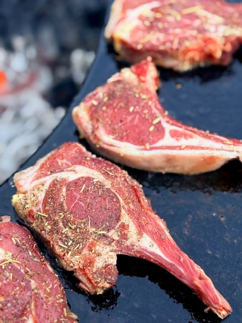 Cuisson sur braséro