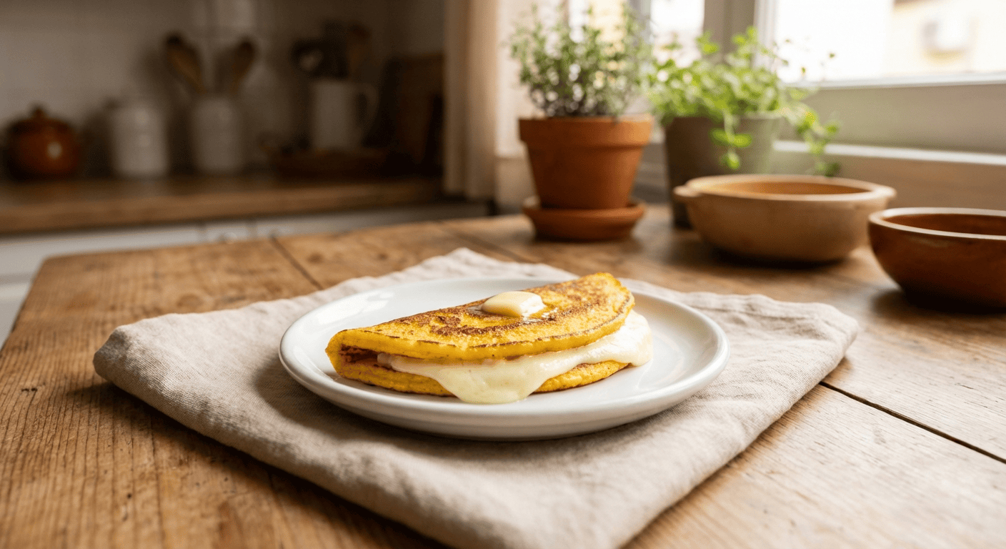 Cachapas con Queso