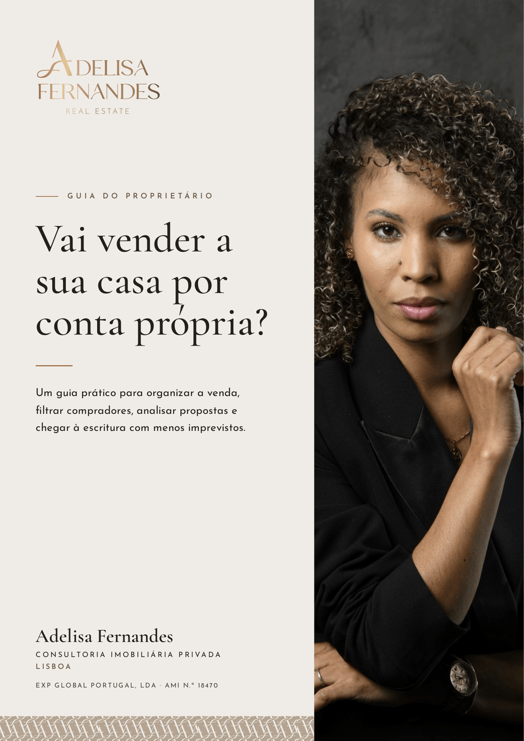 Capa do Guia do Proprietário – Adelisa Fernandes Real Estate