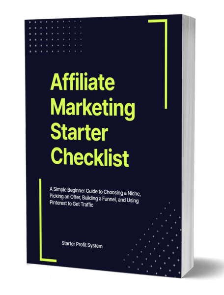 Affiliate Marketing Starter Checklist