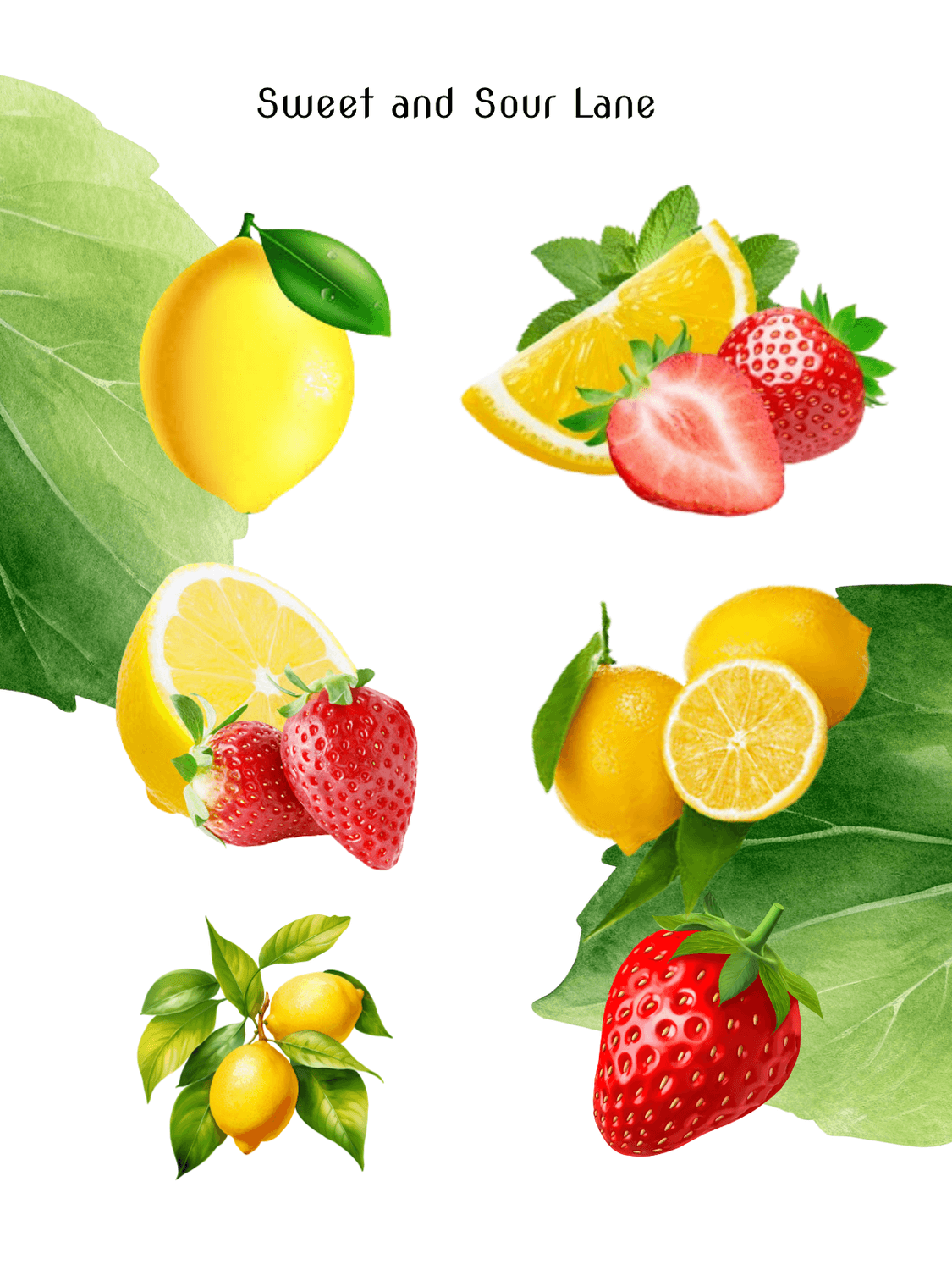 Sweet and Sour Sticker Sheet