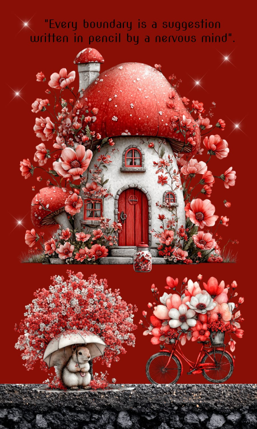 Every boundary is a suggestion written in pencil by a nervous mind. Crimson Peak Bookmark