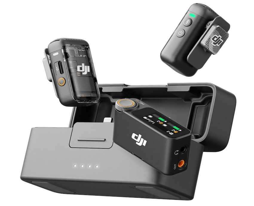 DJI Mic 3 wireless microphone system