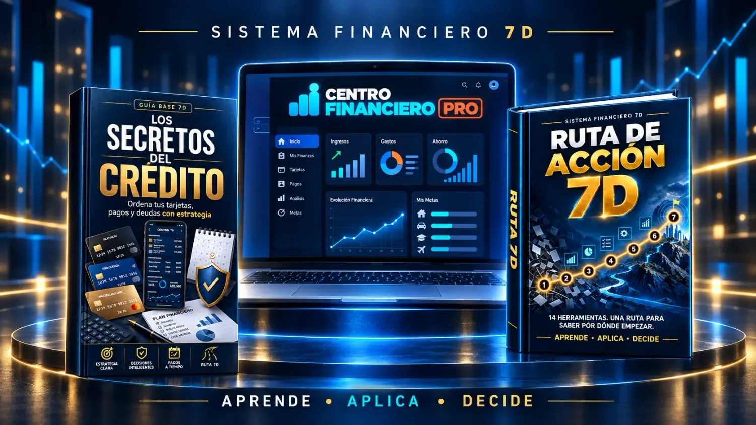 Los Secretos del Crédito, Centro Financiero PRO y Ruta de Acción 7D