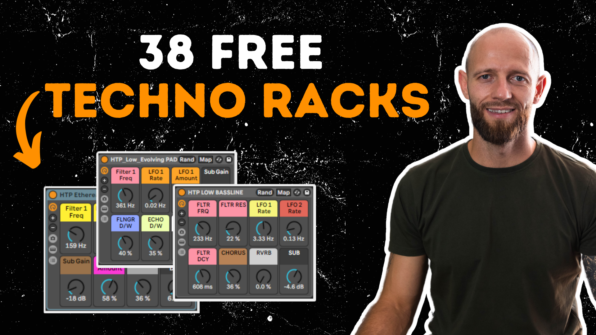 HTP 21 Ableton Live 12 Techno Production Racks