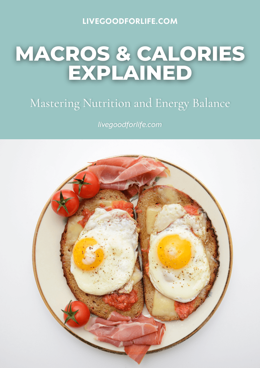 Protein carbs fats macro guide visual