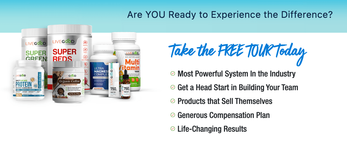 Why join our LiveGood team support and bonus overview