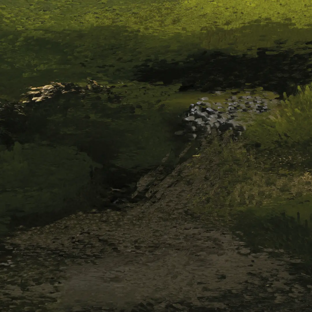 Green Landscape 1 by Michael Quarz