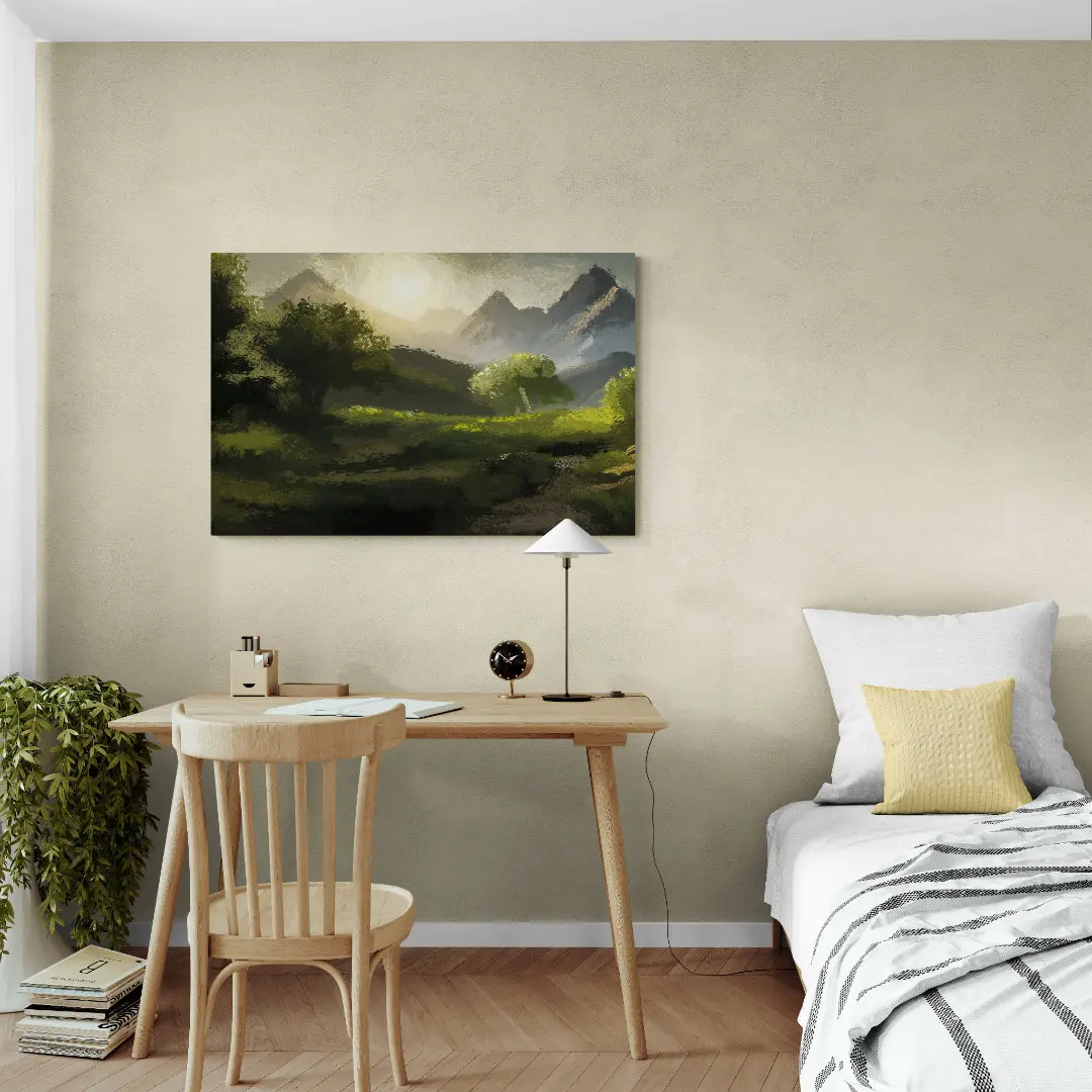 Green Landscape 1 by Michael Quarz