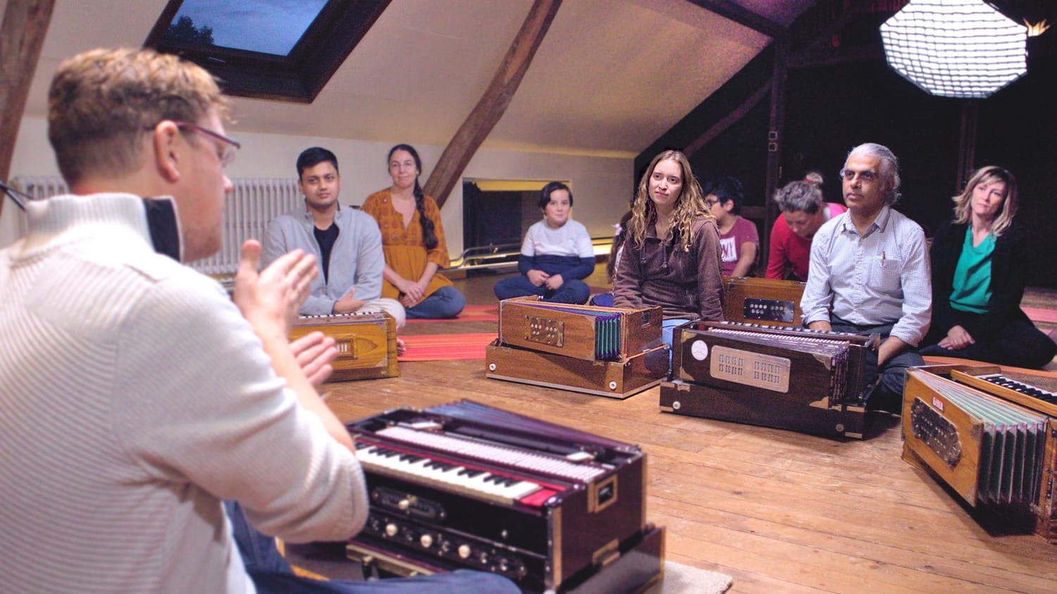Harmonium practice