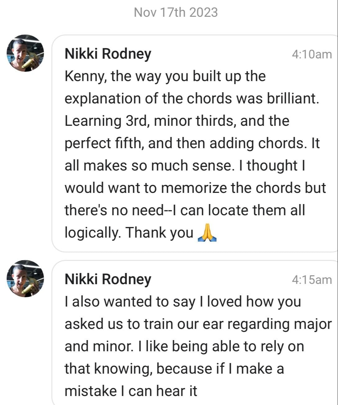 Student review