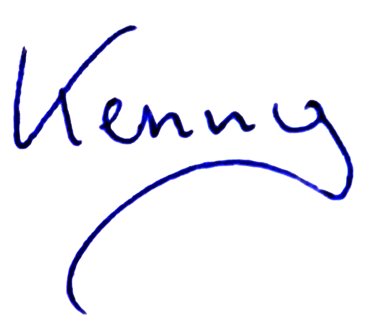 Kenny's signature
