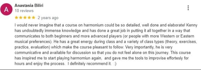 Student review