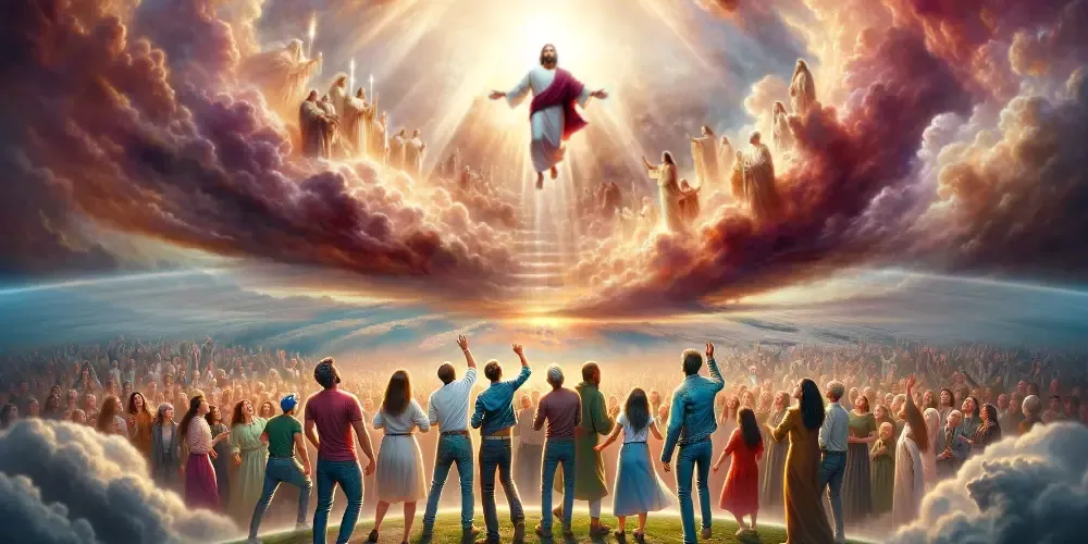 Jesus Ascending