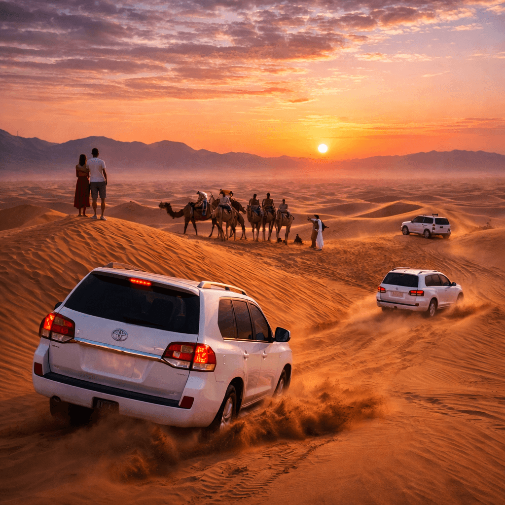 Evening Desert Safari Dubai with BBQ Dinner