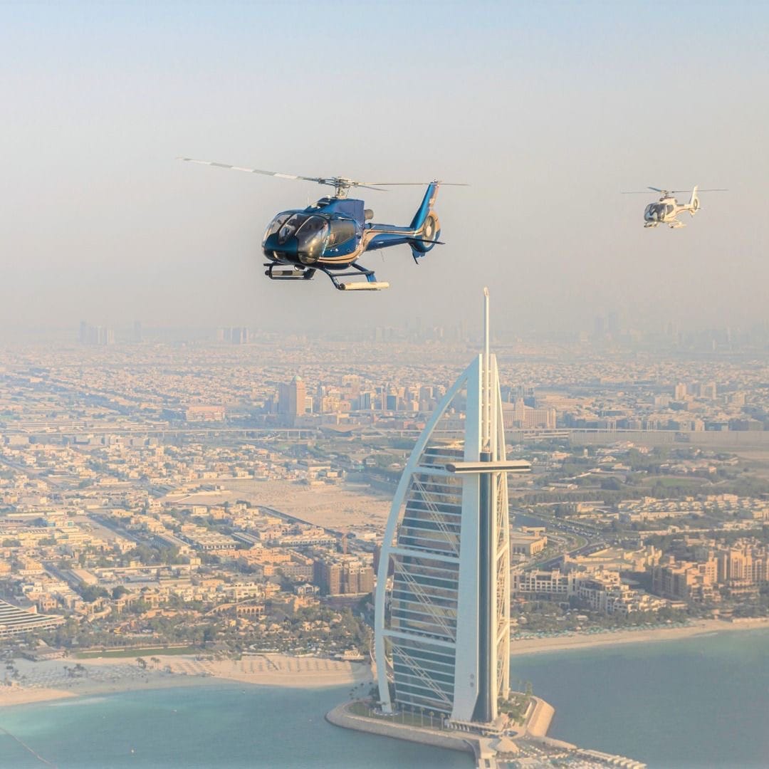 Atlantis Helicopter Tour Dubai Skyline