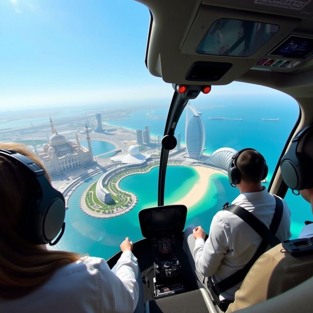 Atlantis Helicopter Tour Dubai