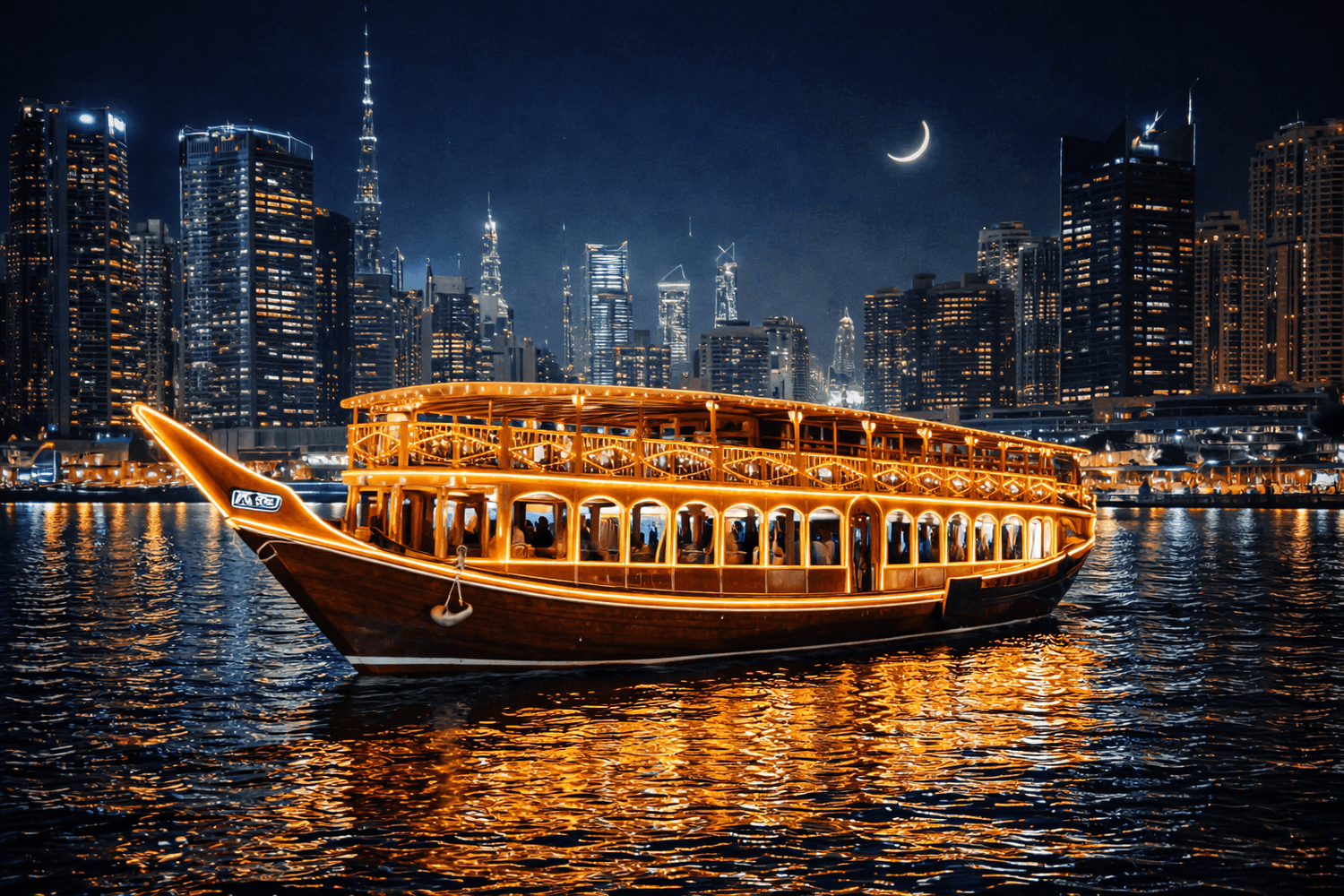 Marina Dhow Cruise Dubai