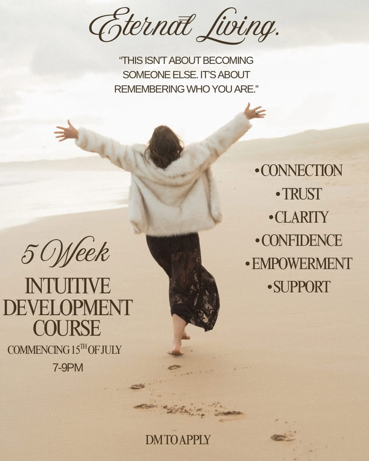Julie founder Eternal Living Geelong Intuitive Development course