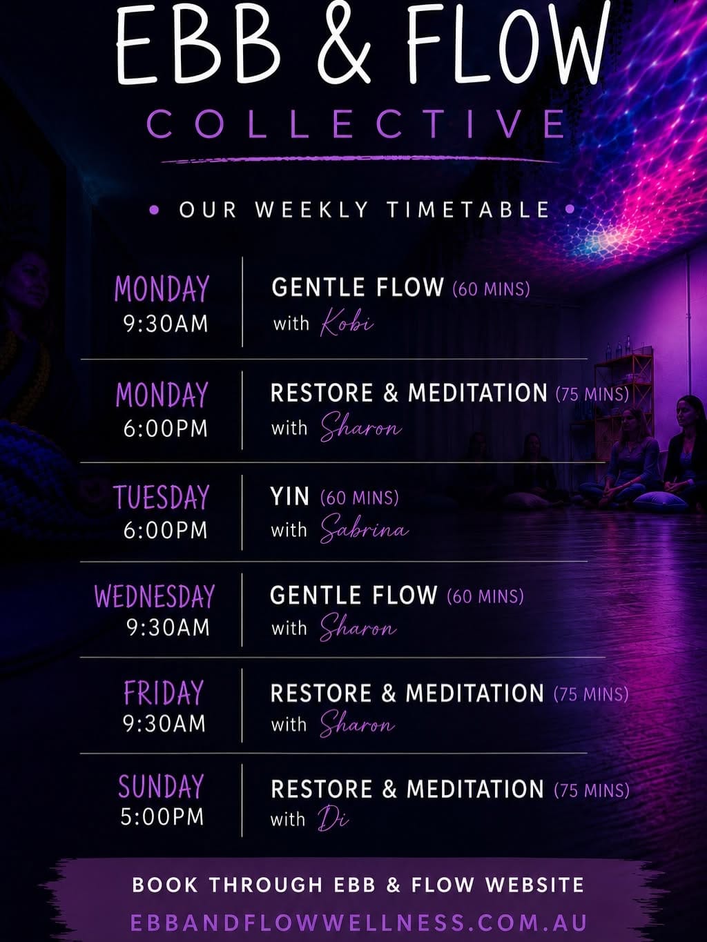 Services and modalities Eternal Living