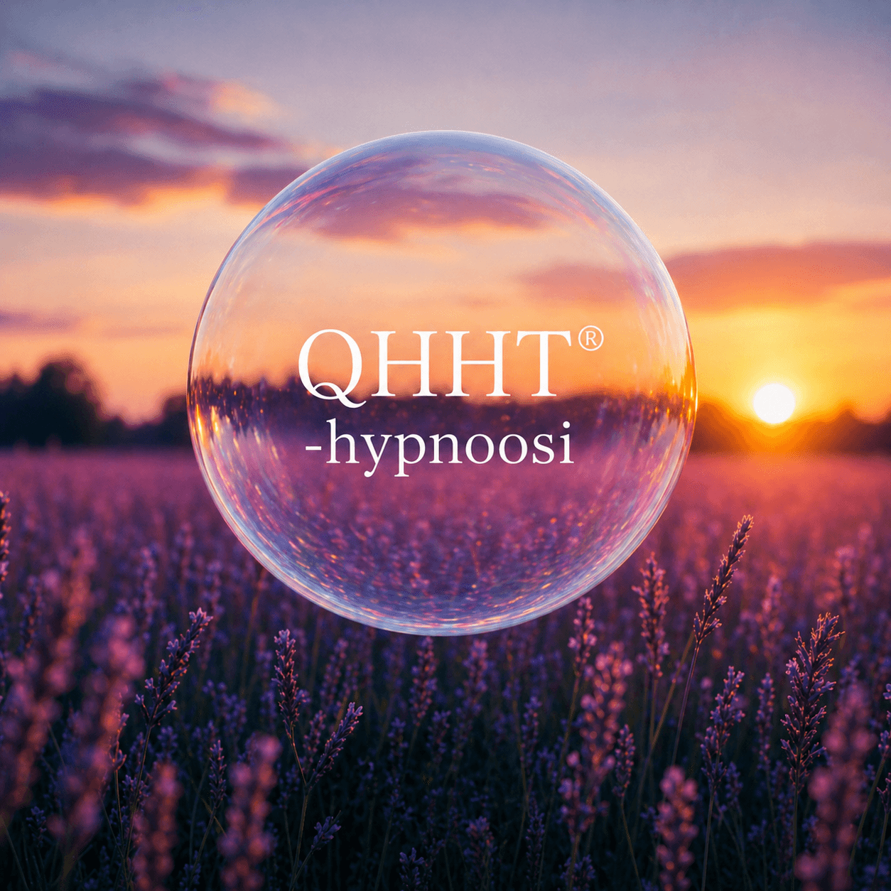 QHHT®-hypnoosi saippuakuplakuvassa