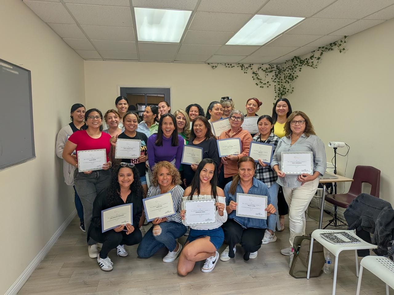 Certificado de participación en Disciplina Positiva
