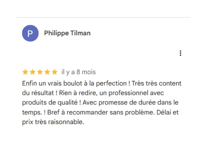 Témoignage rénovation