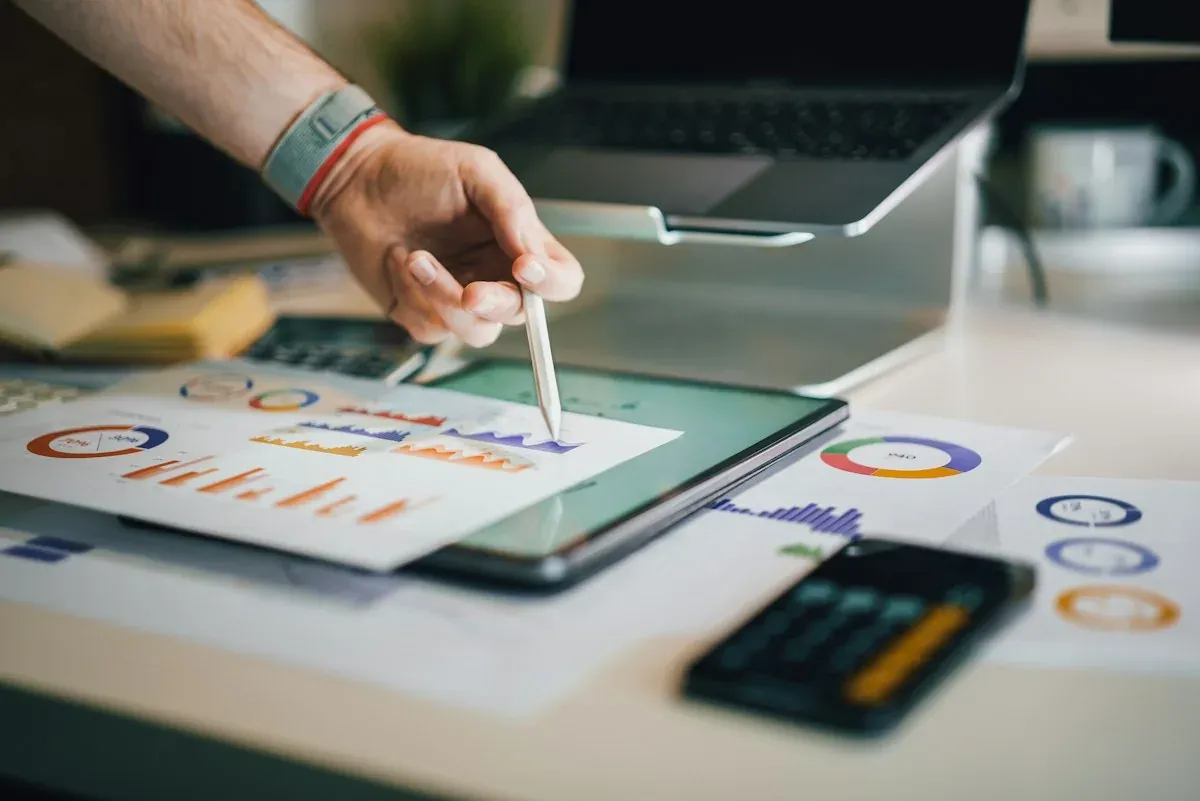 Análisis de datos en una tableta