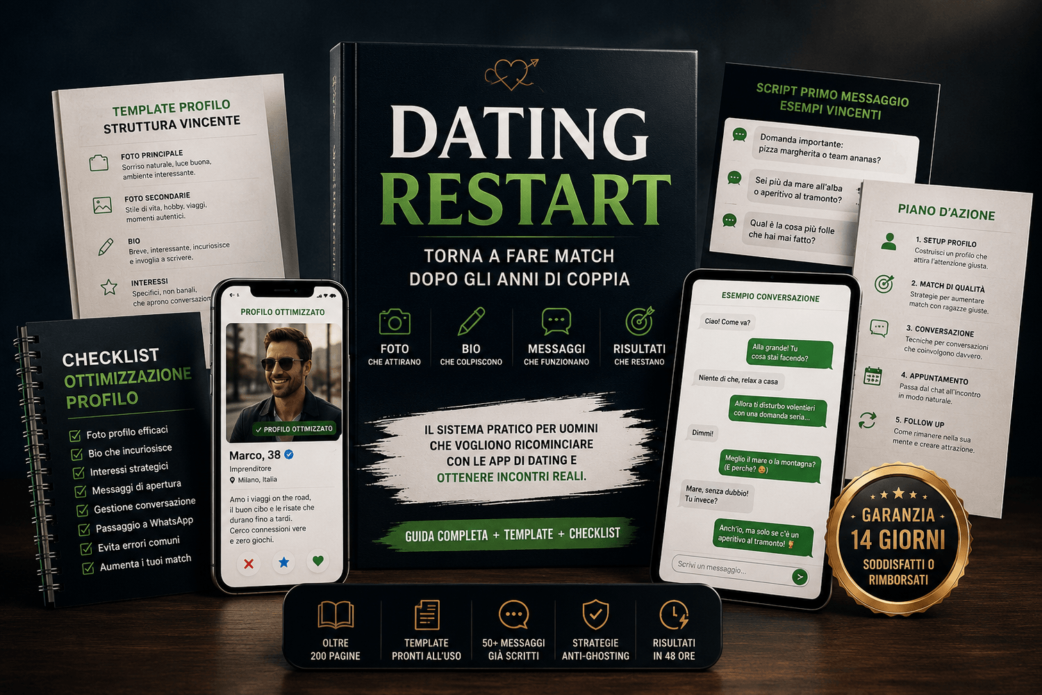 Dating Restart — kit completo