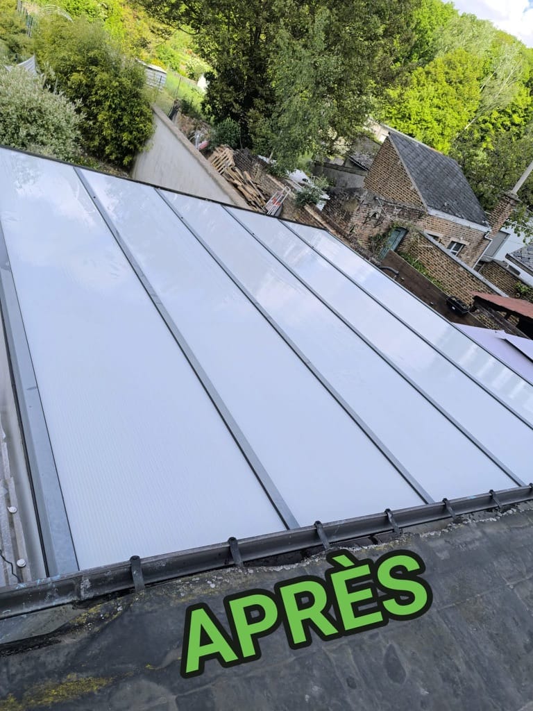 Pergola après nettoyage Clineo