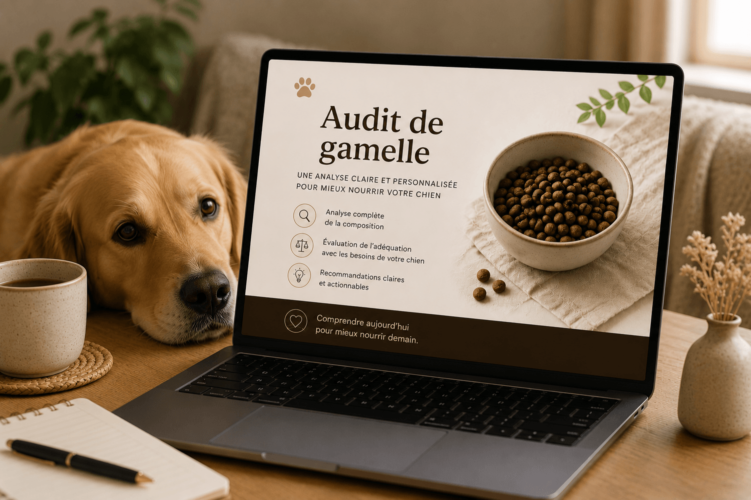 Illustration — l'audit de gamelle