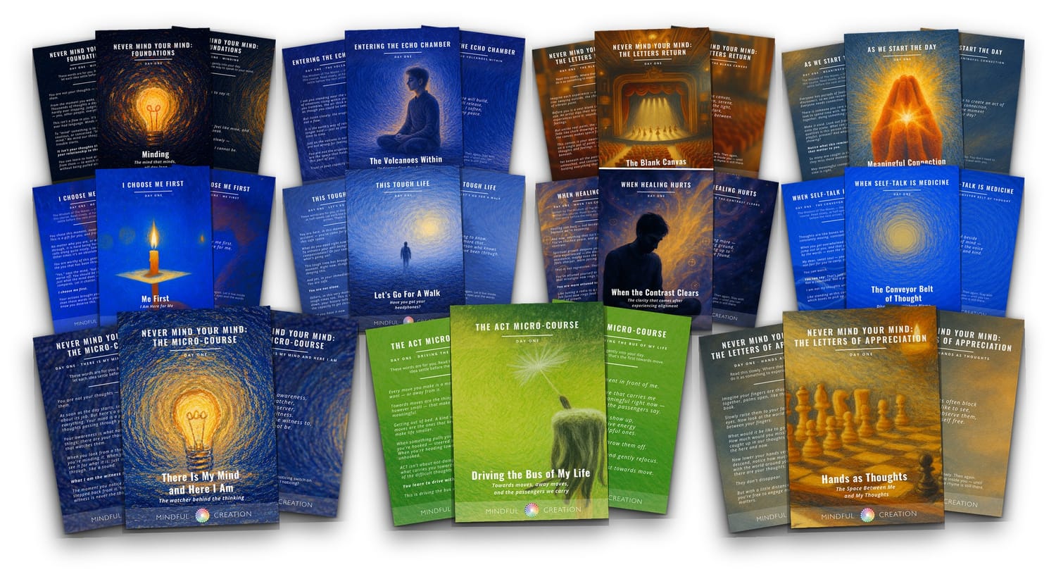 The Day One companion from all eleven Immersive Audio Series in the Mindful Creation collection