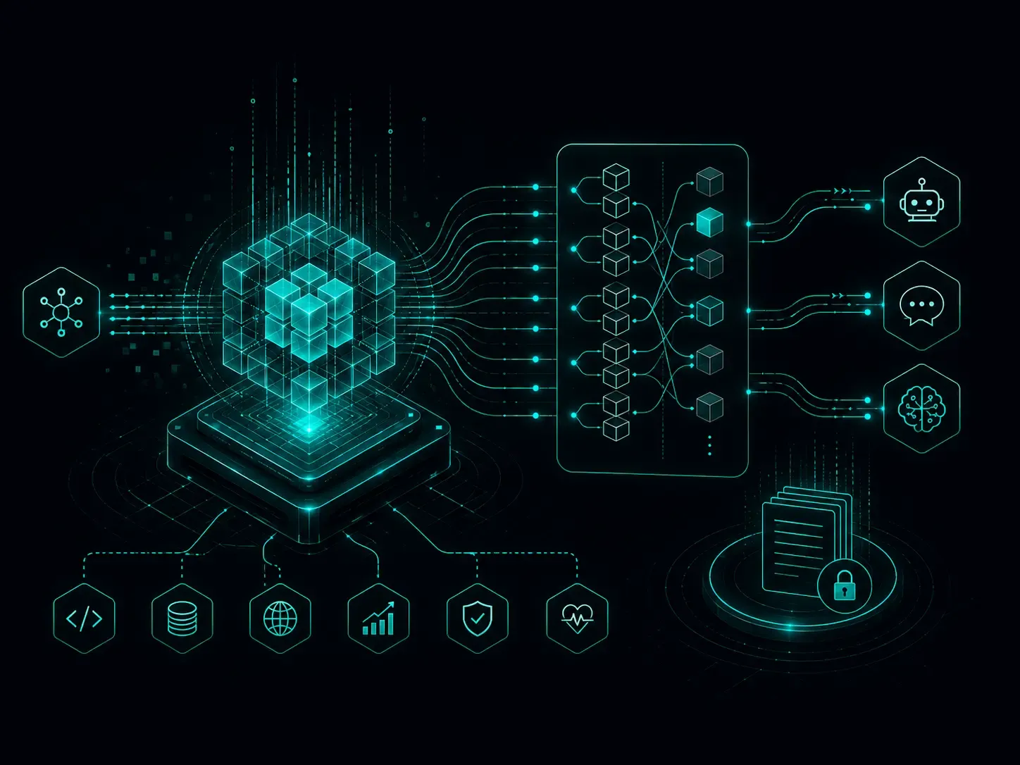DeepSeek V4-Pro open AI model architecture for long-context processing, APIs, and advanced agentic AI workloads