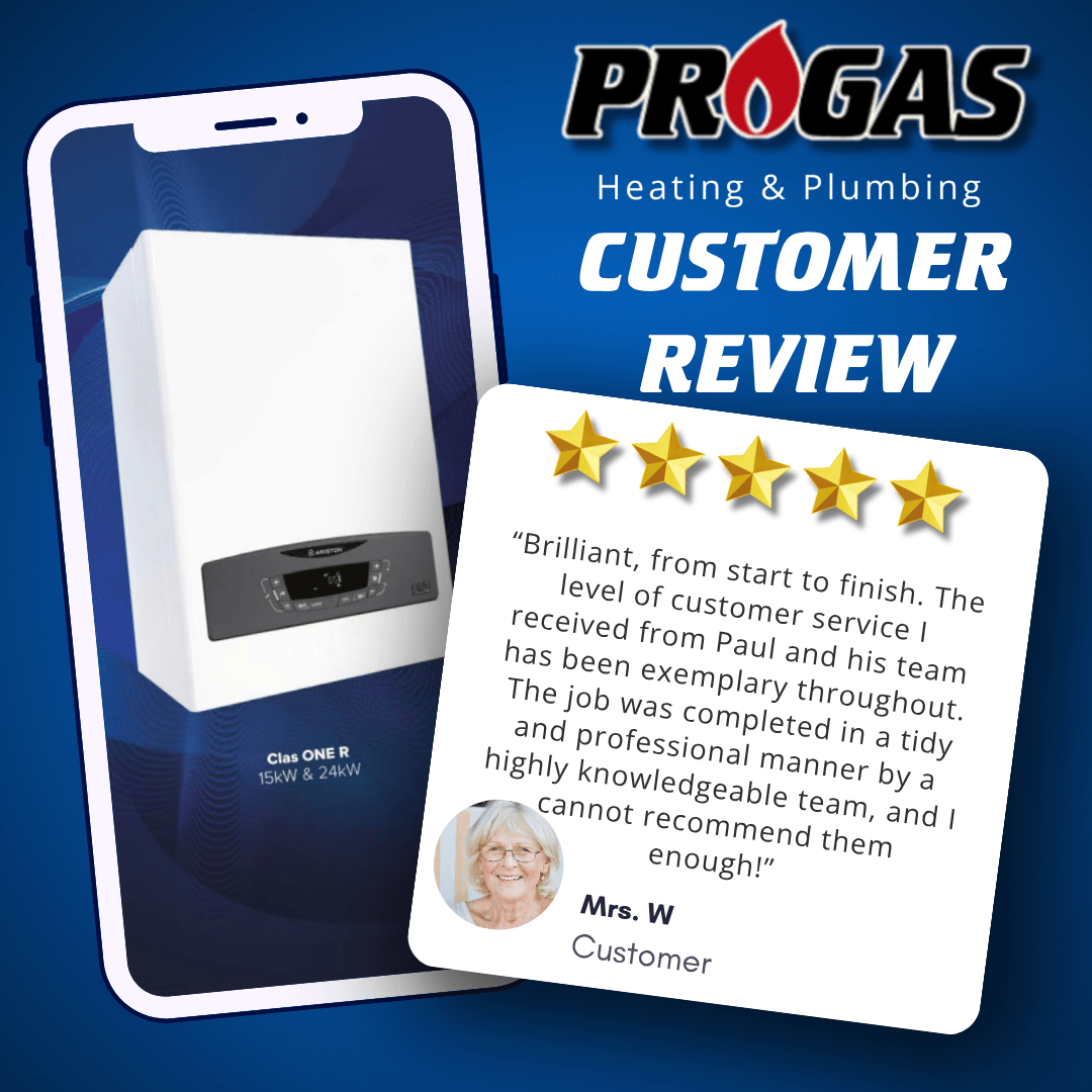 Five-star customer review for Paul and the team