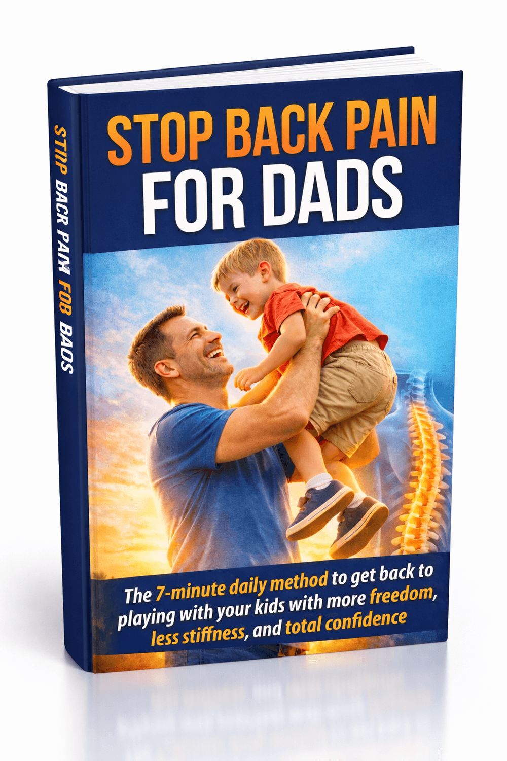 Stop Back Pain for Dads Ebook Cover