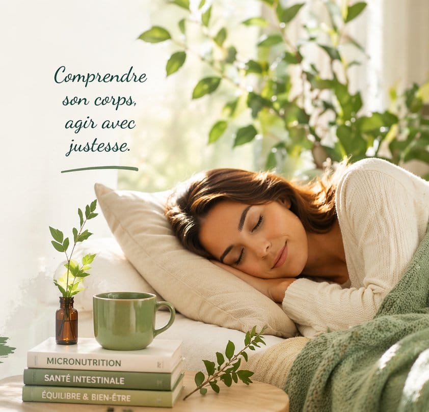 Femme qui dort paisiblement
