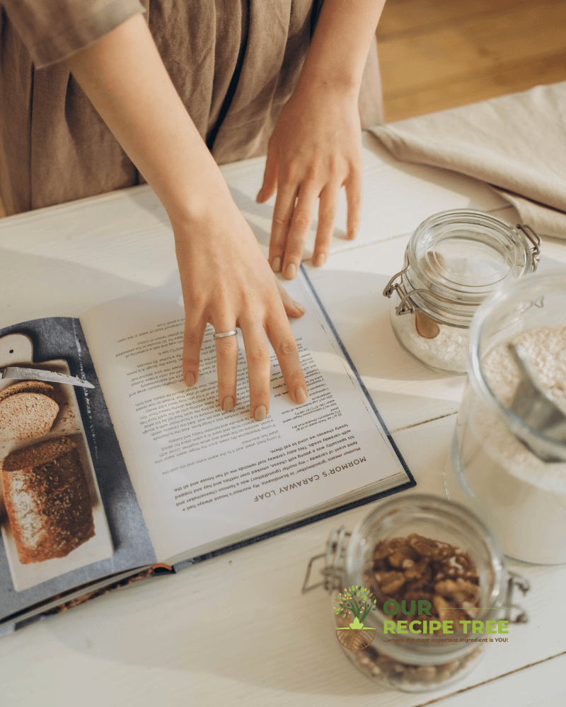 Create a personalized recipe book