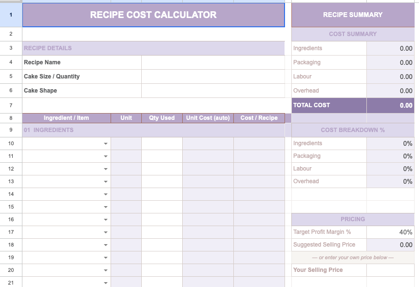 Calculator screenshot