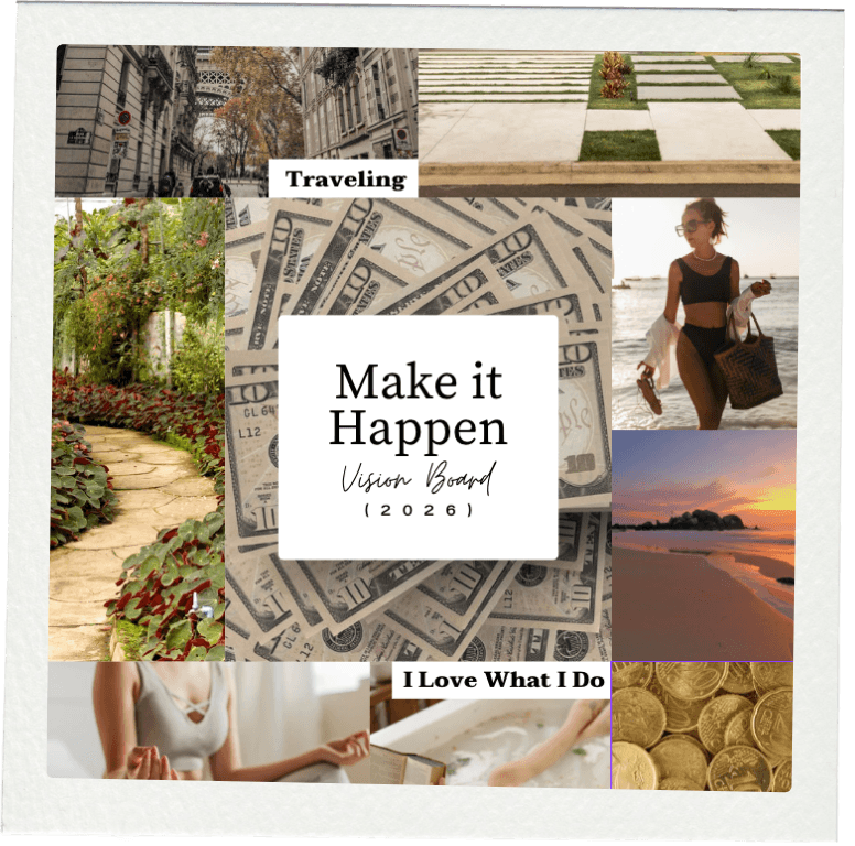 Make it happen vision board