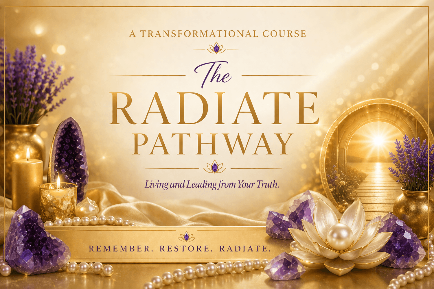Radiate: living your truth with clarity, presence and grounded confidence