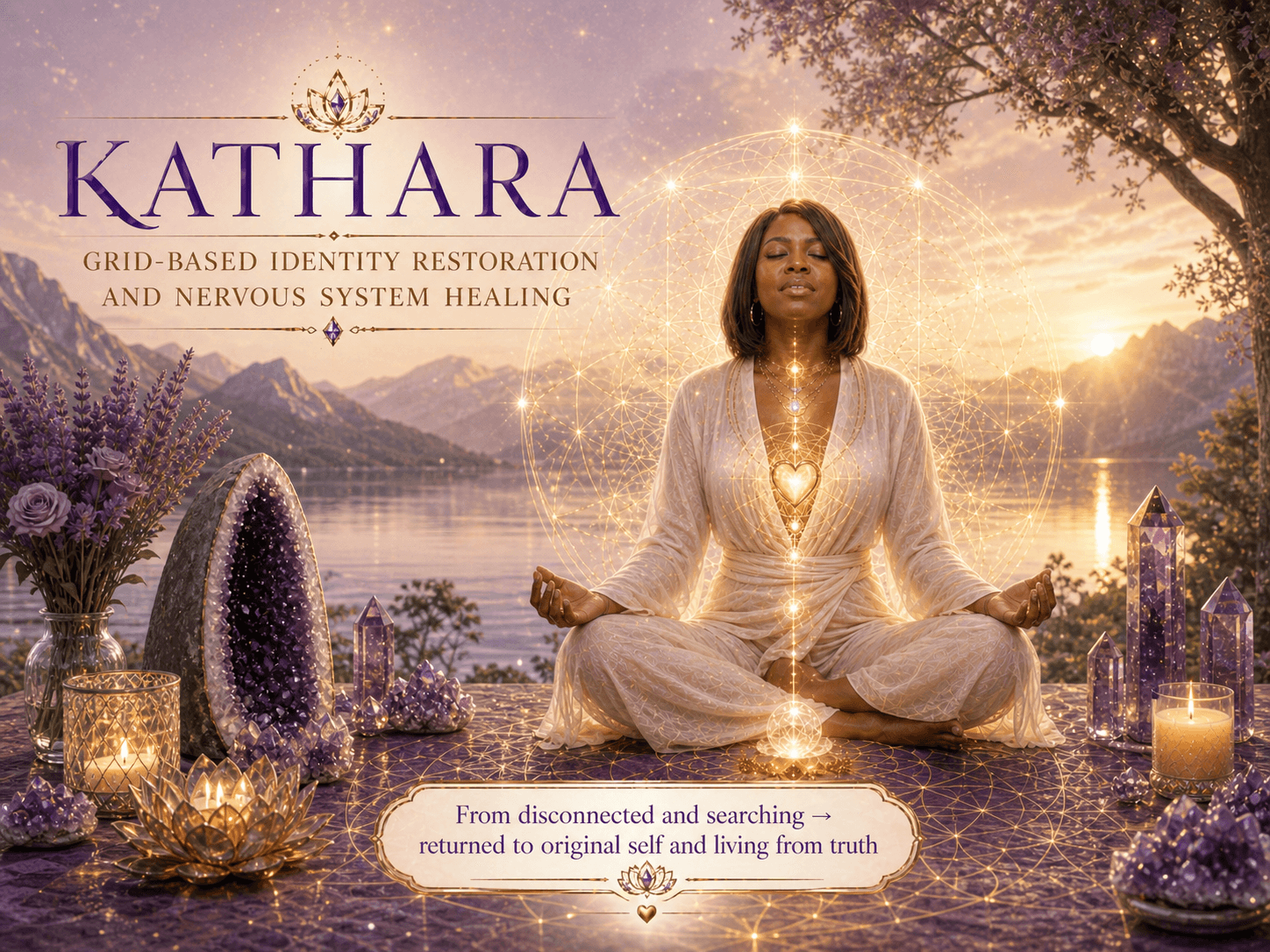 Kathara grid based restoration, the energetic architecture beneath the physical form