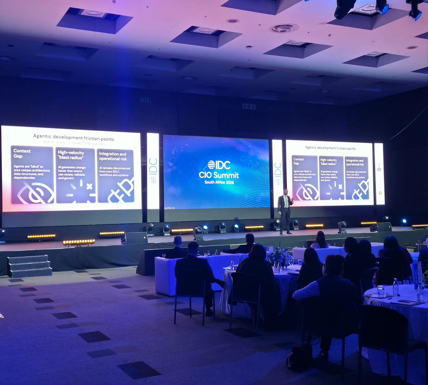 IDC CIO Summit South Africa 2026 event stage