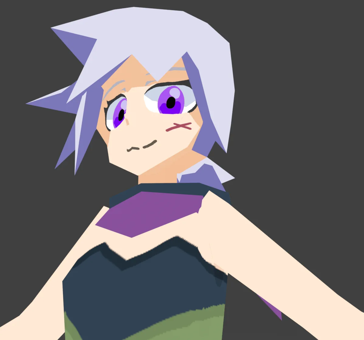Low poly character by @eatablerock