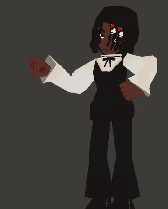 Low poly character by @kerberosun