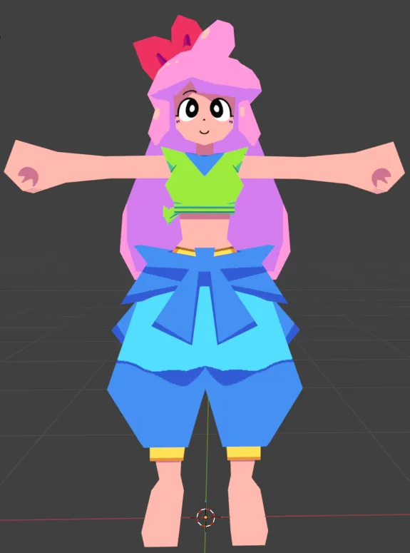 Low poly character by @kocakup