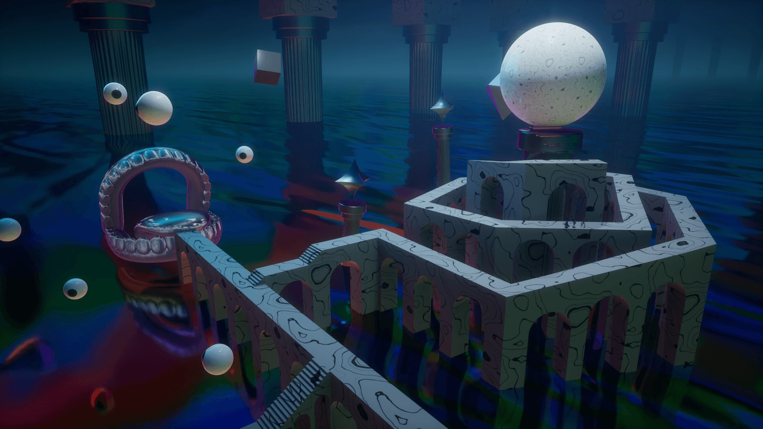 A screenshot of an environment from Episode 7.