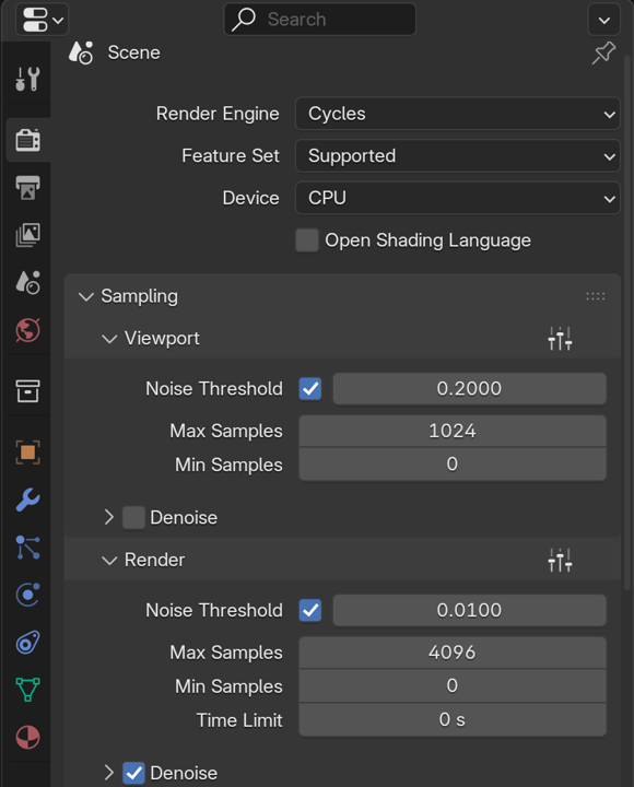 Speed Up Cycles Rendering