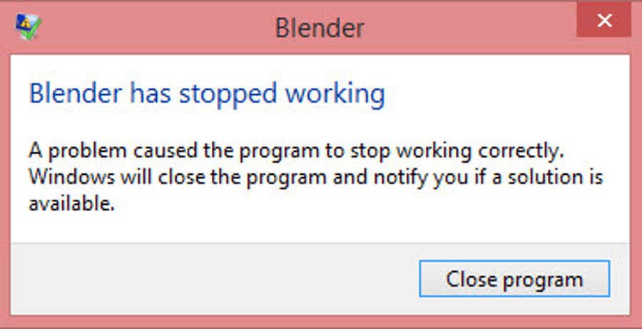 Save and Recover Blender Files