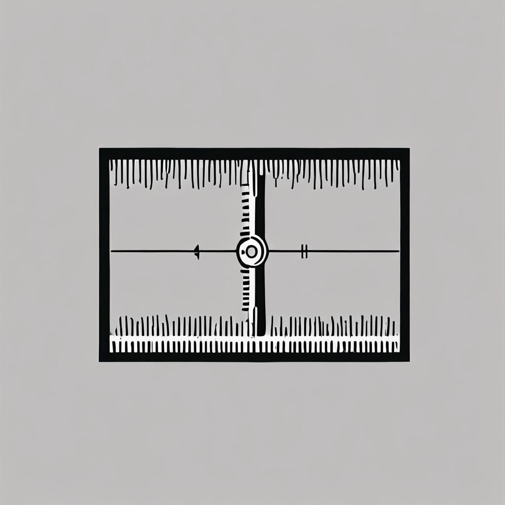 ruler measurement icon